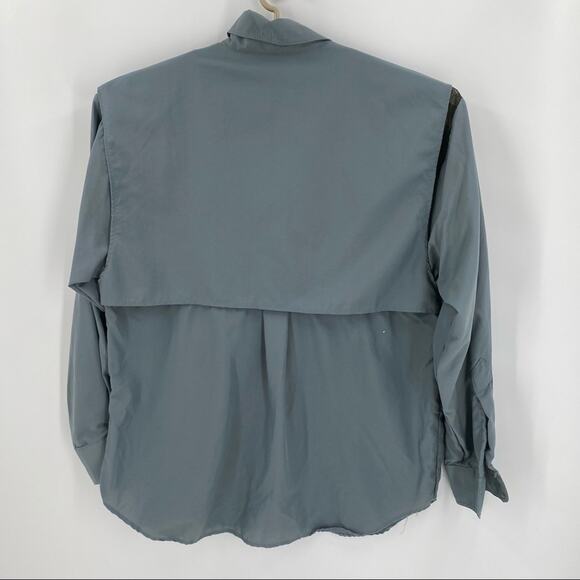 Gary Nesse Outdoor World grey quilted shooting hunting shirt men’s size XXL - Picture 8 of 13